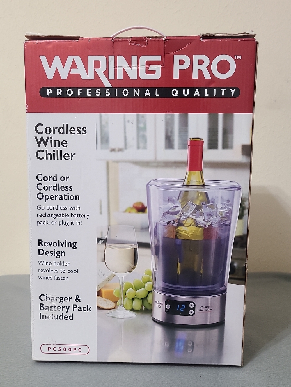 Waring Pro Professional‎ Quality Cordless Wine Chiller